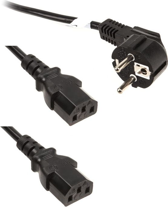 Kabel  InLine rozgałęźnik 1x - 2x
