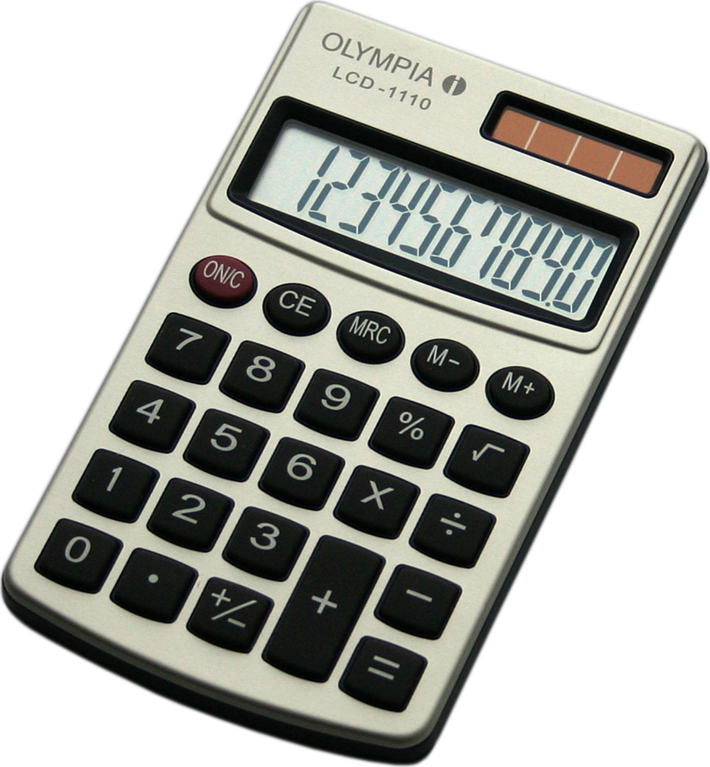 Olympia Olympia Taschenrechner LCD-1110 silber |