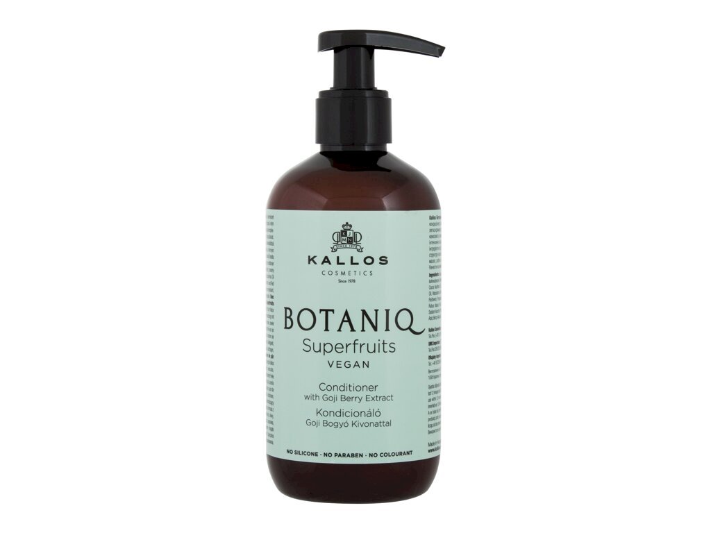Kallos Cosmetics Botaniq Conditioner Matu kondicionieris