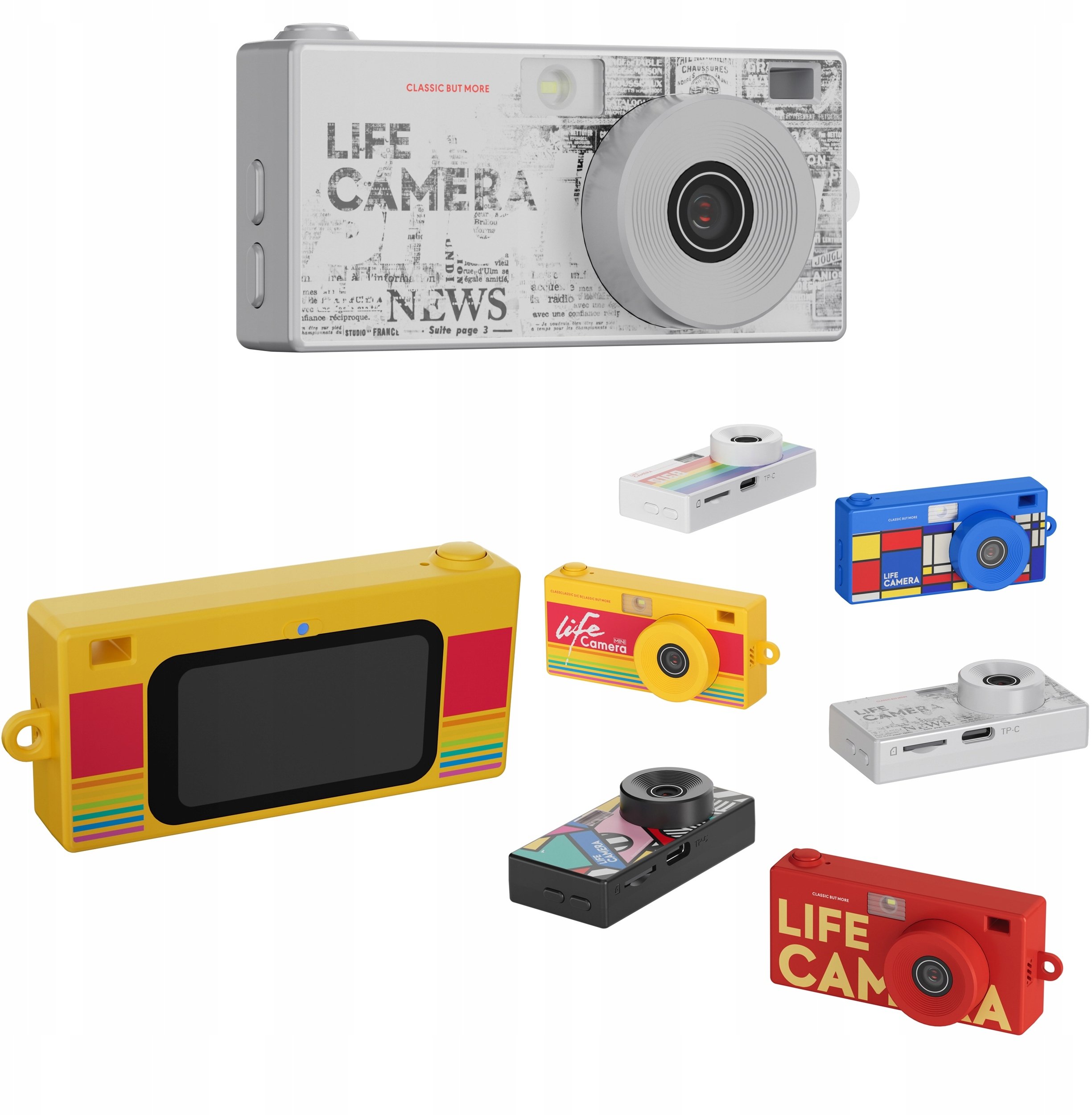 Kamera  Xrec Mini  Kamera Retro Video