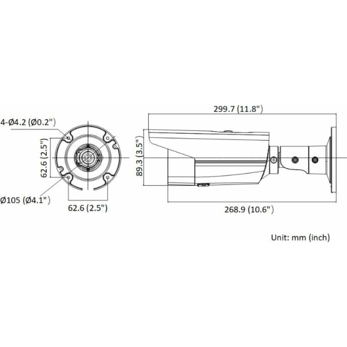 Kamera IP Hikvision IP DS-2CD2T83G2-4LI(2.8mm)