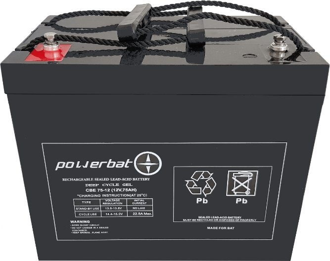 Kamera IP PowerBat  GEL 12V 75Ah