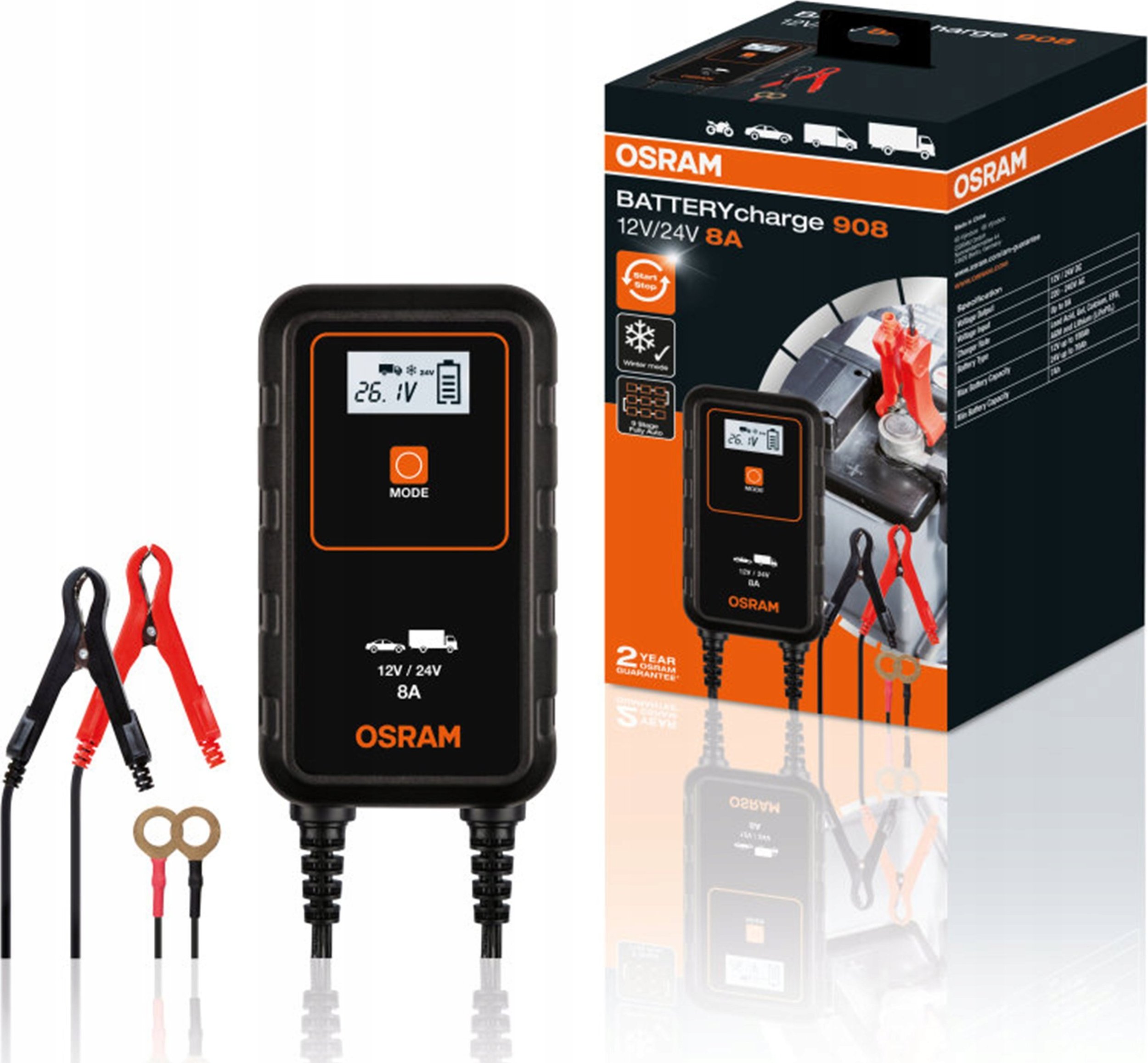 KÄRCHER Karcher OSRAM BATTERY CHARGER 908