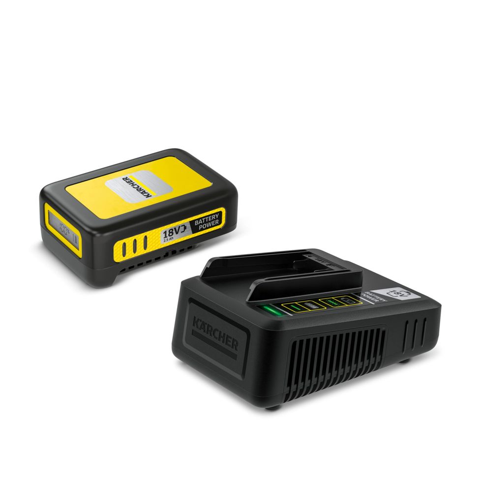 KÄRCHER Karcher  un lādētāja  18V /