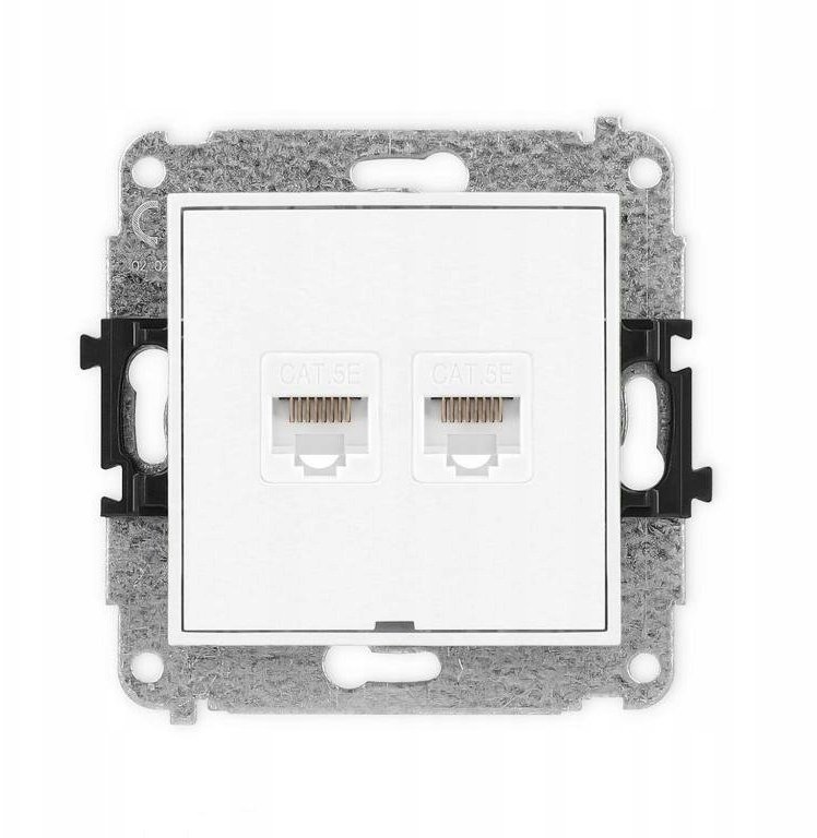 Karlik ICON  a komputerowego  2xRJ45, kat