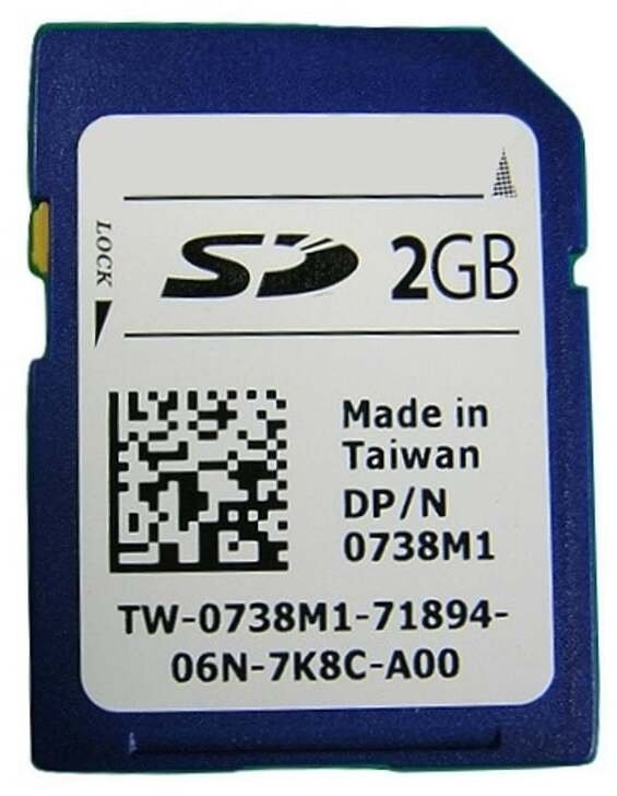 Karta Dell 2GB SD Card only