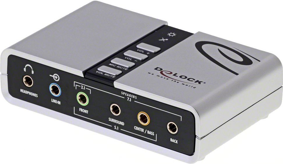 Karta owa Delock USB Sound Box