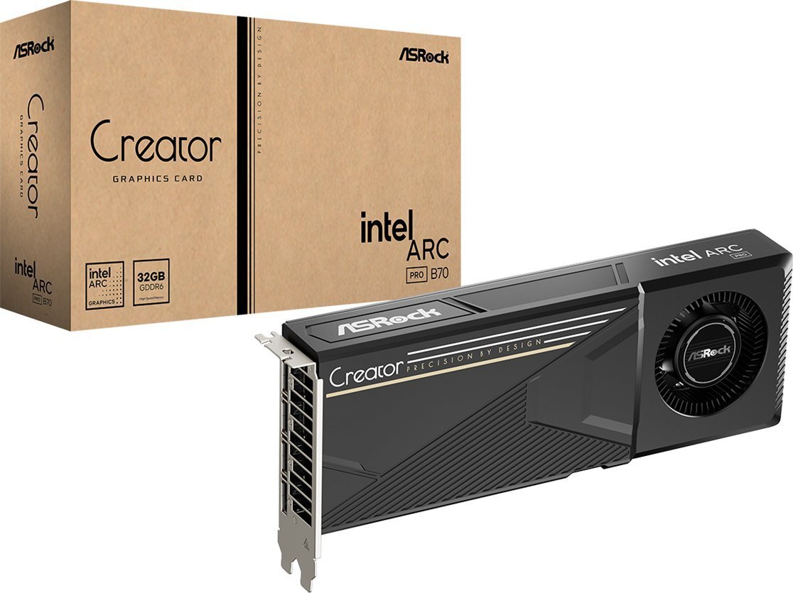 Karta graficzna ASRock Arc Pro B70
