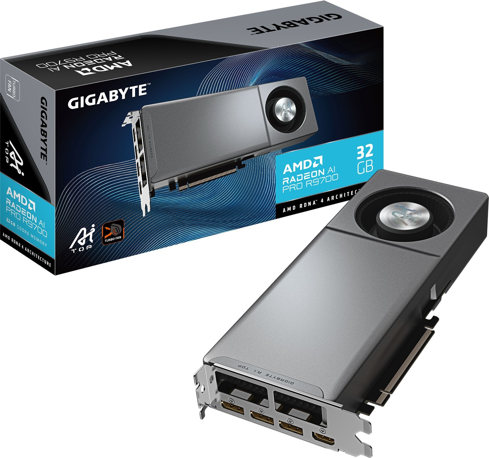 Karta graficzna Gigabyte Radeon AI PRO