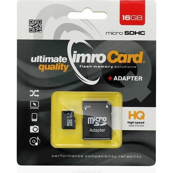 Karta Imro MicroSDHC 16 GB Class