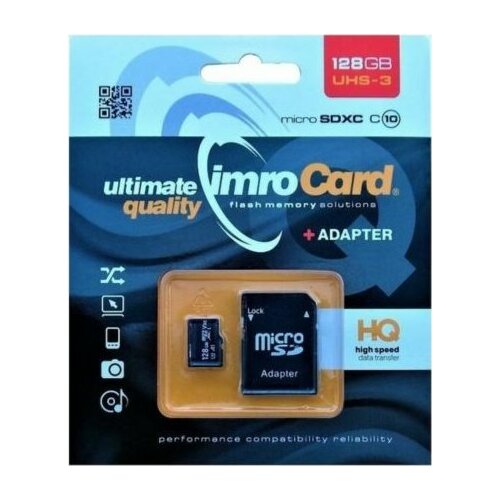 Karta Imro MicroSDXC 128 GB Class