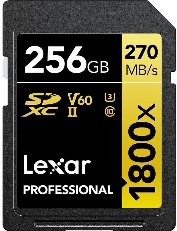 Karta Lexar Professional 1800x SDXC 256