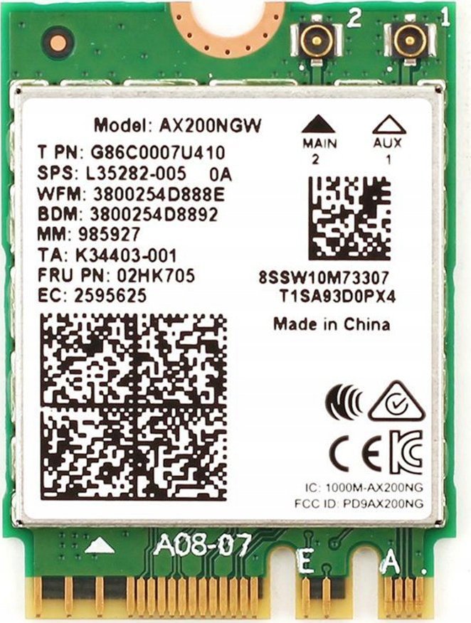 Karta sieciowa Intel NIC WI-FI 6