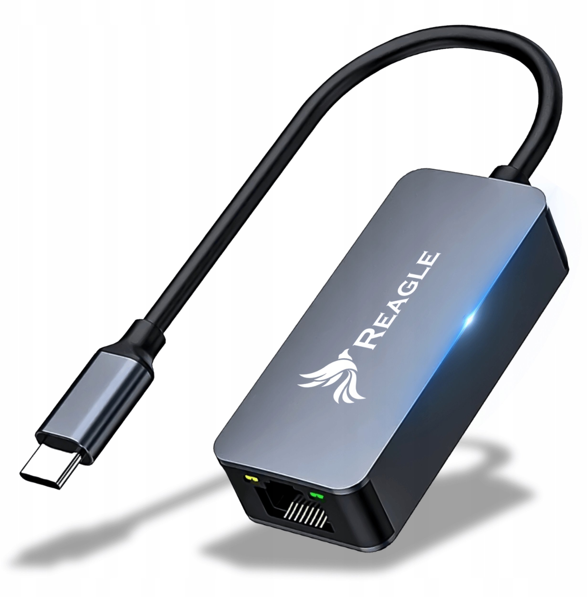 Karta sieciowa Reagle Przejściówka USB-C ETHERNET
