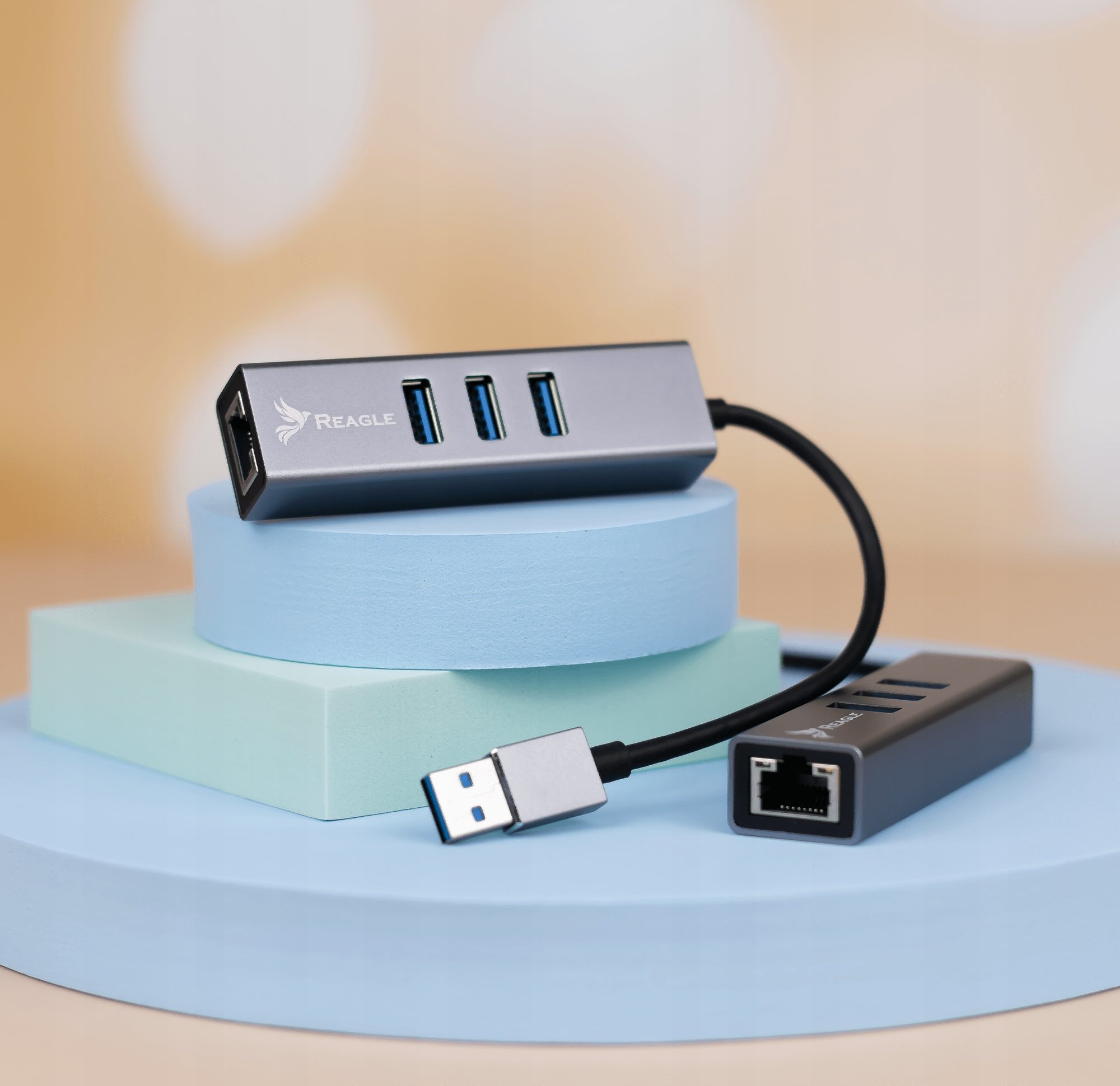 Karta sieciowa Reagle USB przejściówka LAN