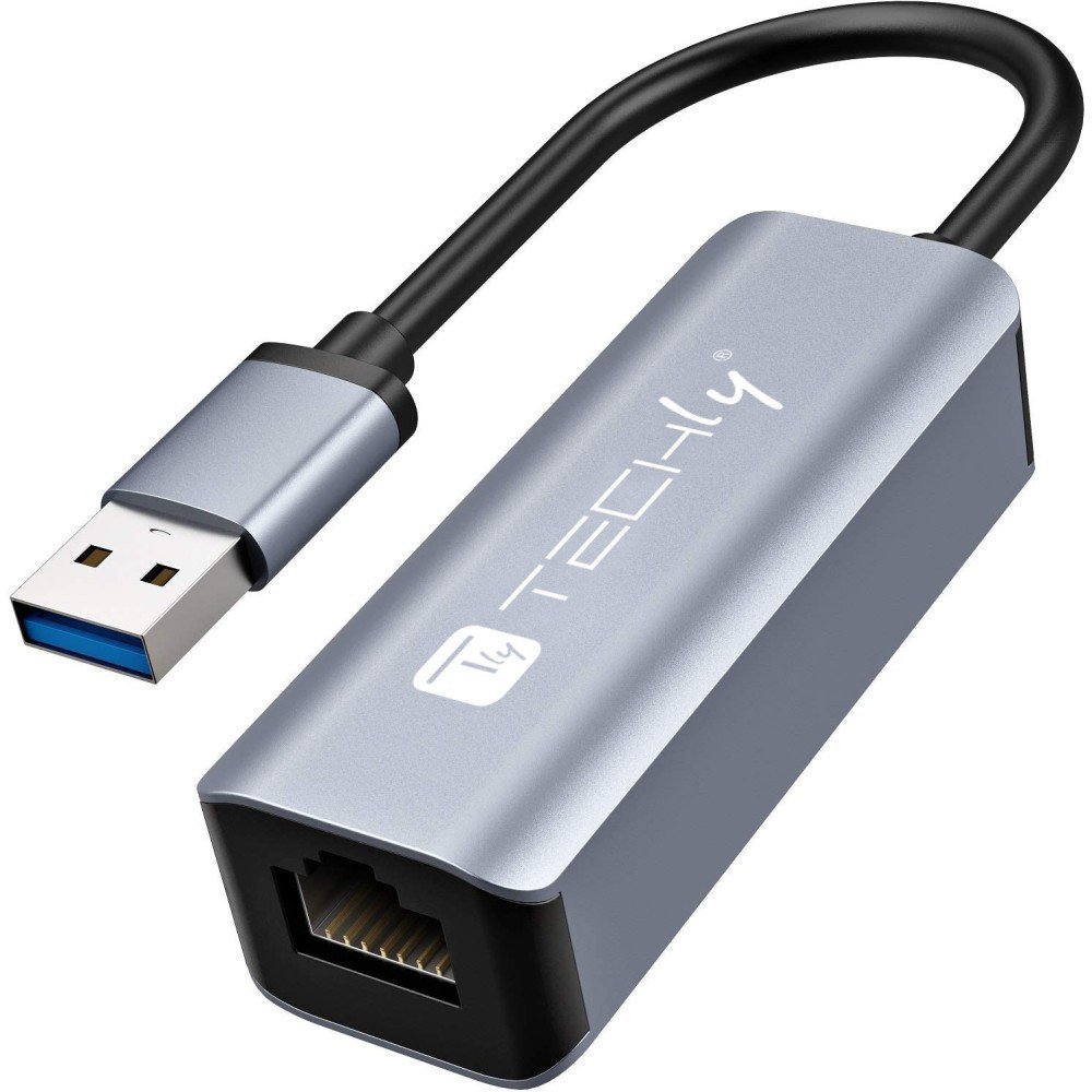 Karta sieciowa Techly Karta sieciowa/adapter USB-A