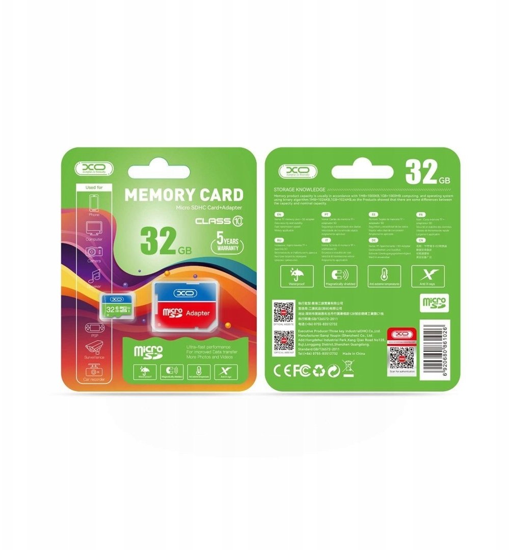 Karta Silicon Power XO MicroSDHC 32GB