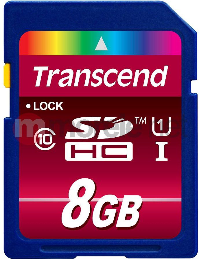 Transcend SDHC 8GB Class10 UHS-I 600x