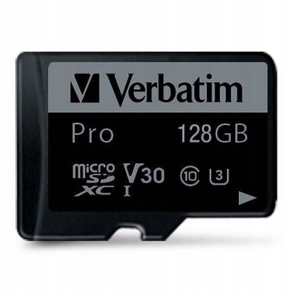 Karta Verbatim Pro MicroSDXC 128 GB