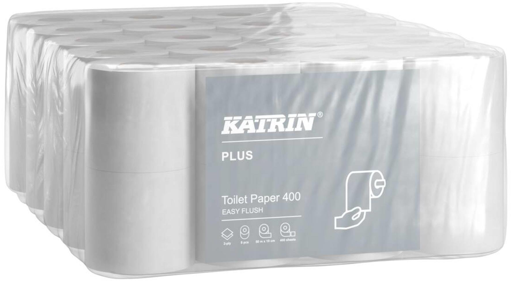 Katrin Toiletpapir Plus Easy Flush 2-lags