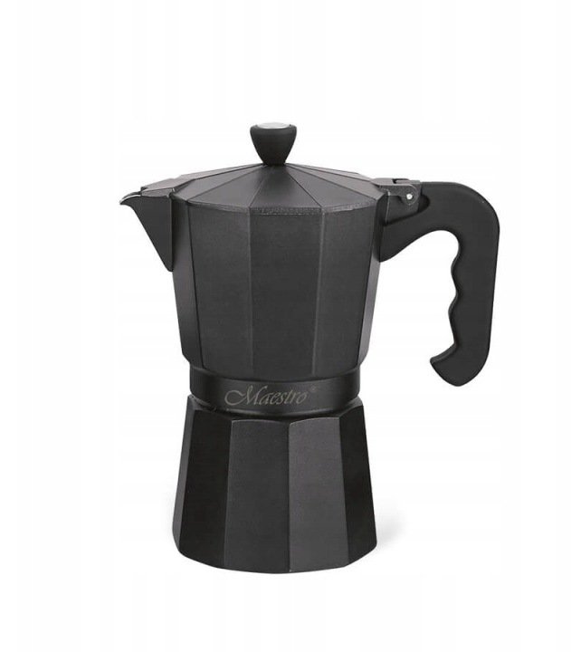 Kawiarka Maestro 6 filiżanek | MR-1666-6-BLACK