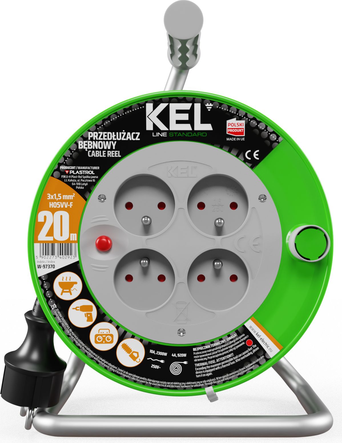 KEL   STANDARD LINE 25m H05VV-F 3x1