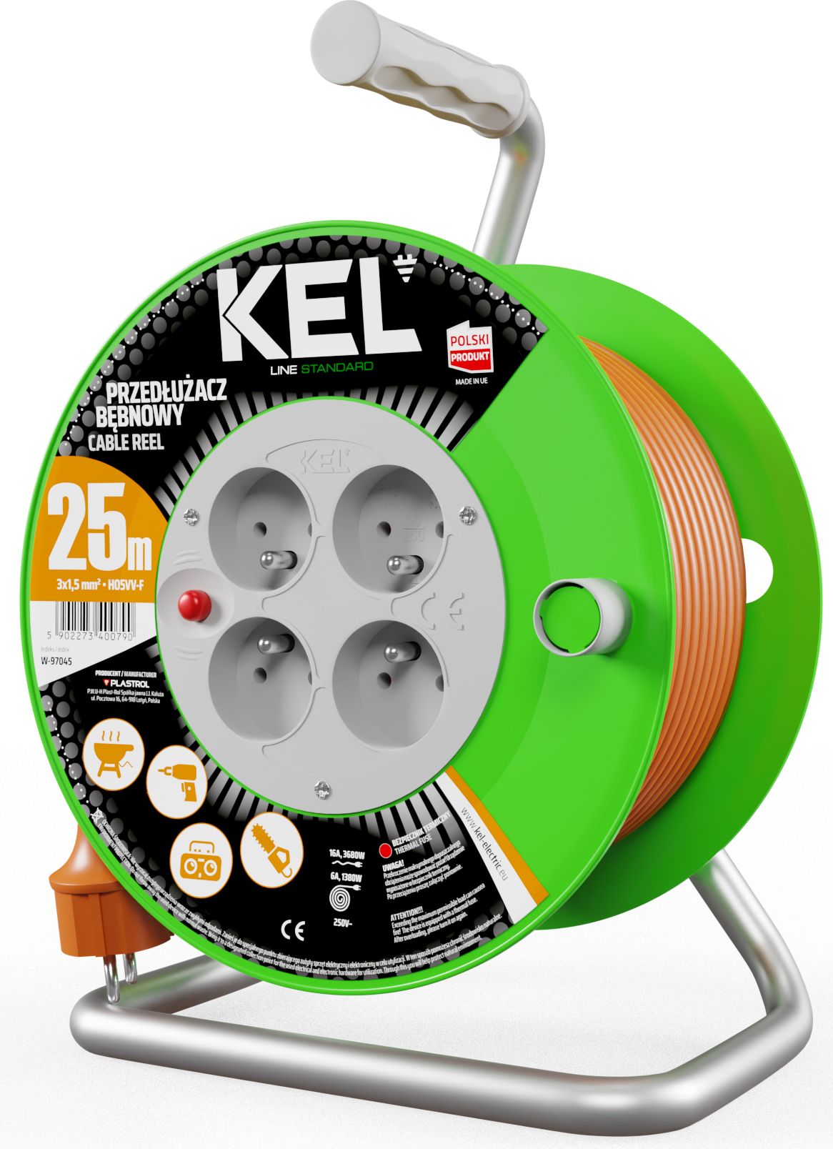 KEL   STANDARD LINE 25m H05VV-F 3x1