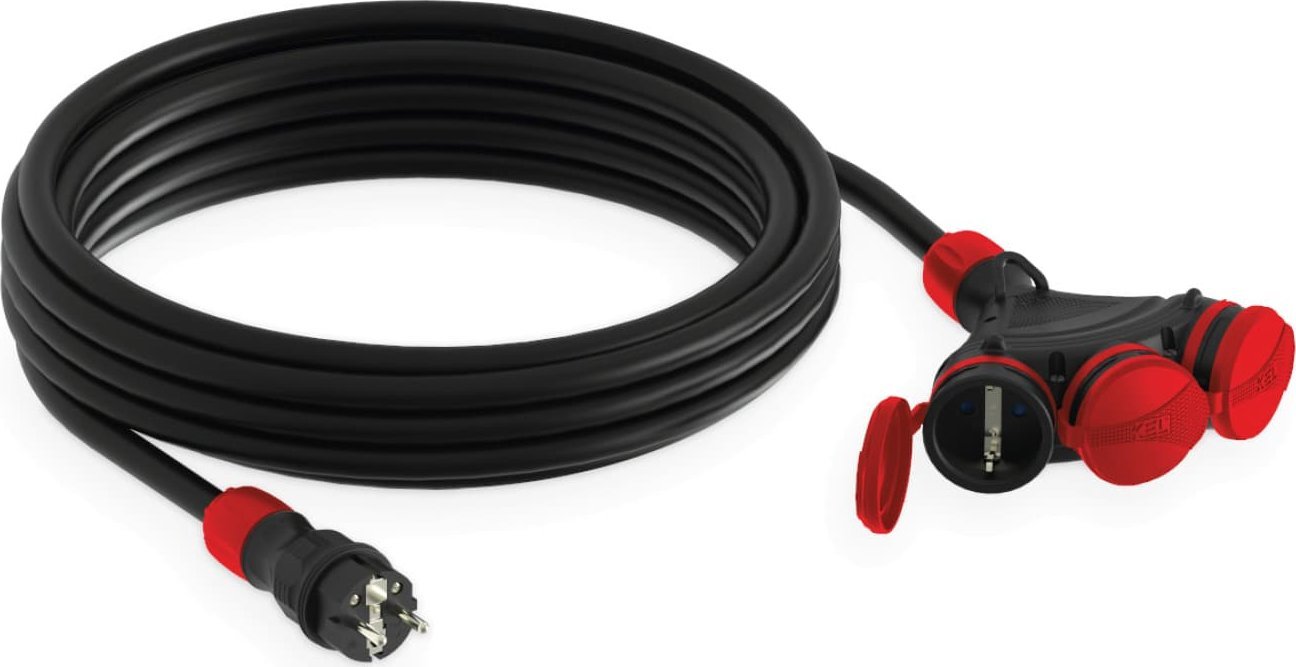 KEL   3-a z/u 25m /H05RR-F 3x1