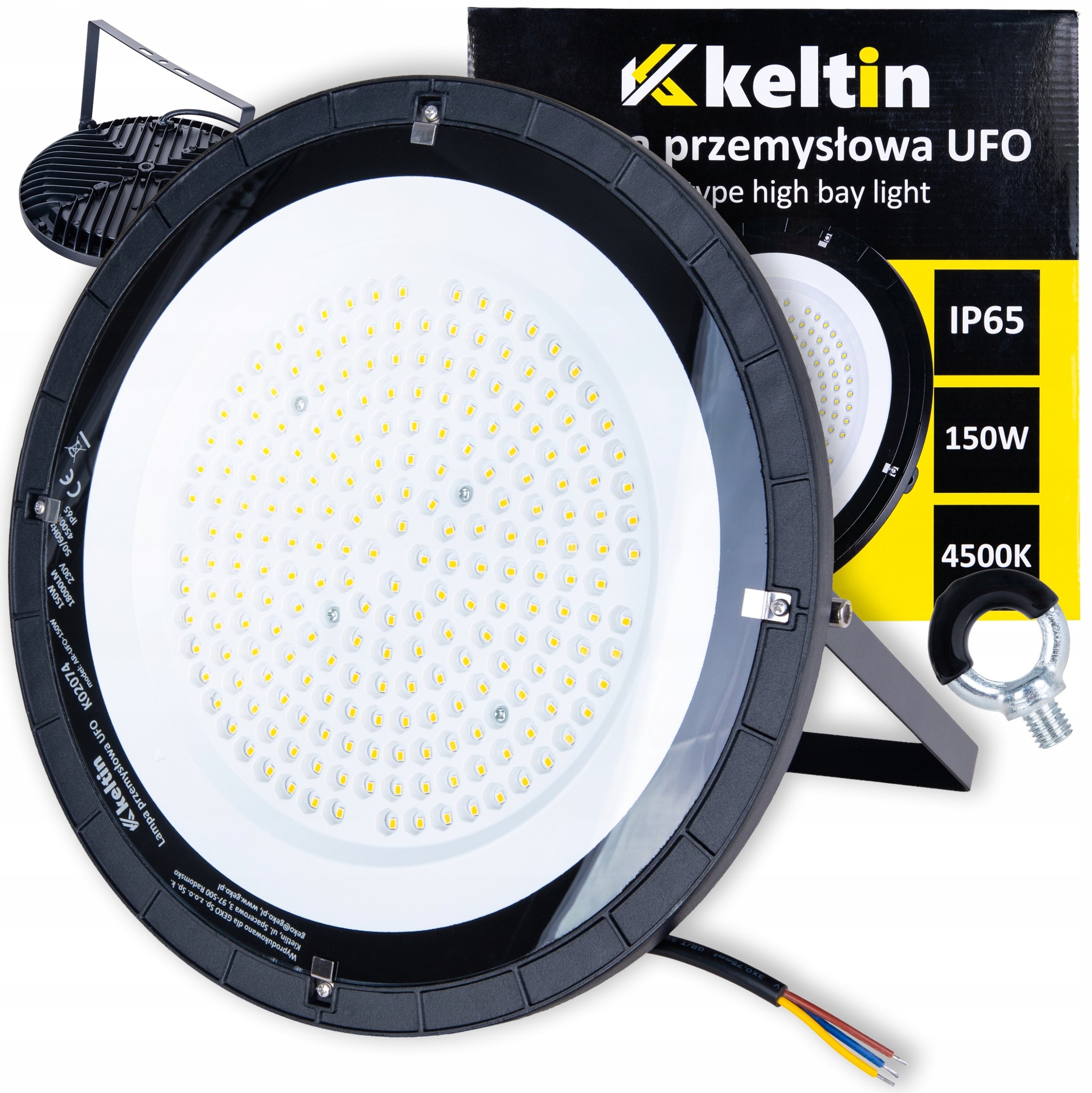 KELTIN przemysłowa LED UFO 150W 18000LM
