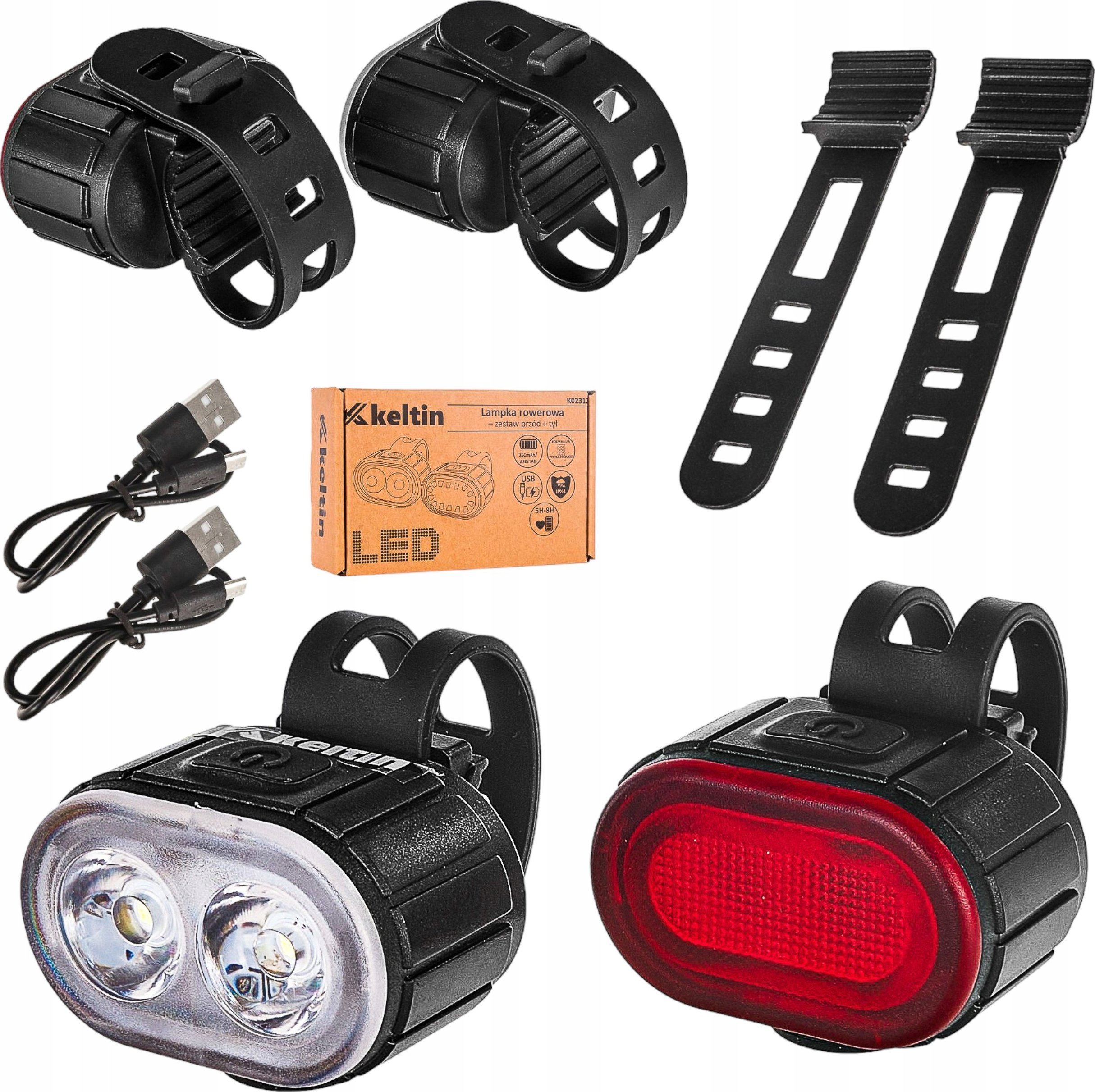 KELTIN lampka owa USB IPX4 –