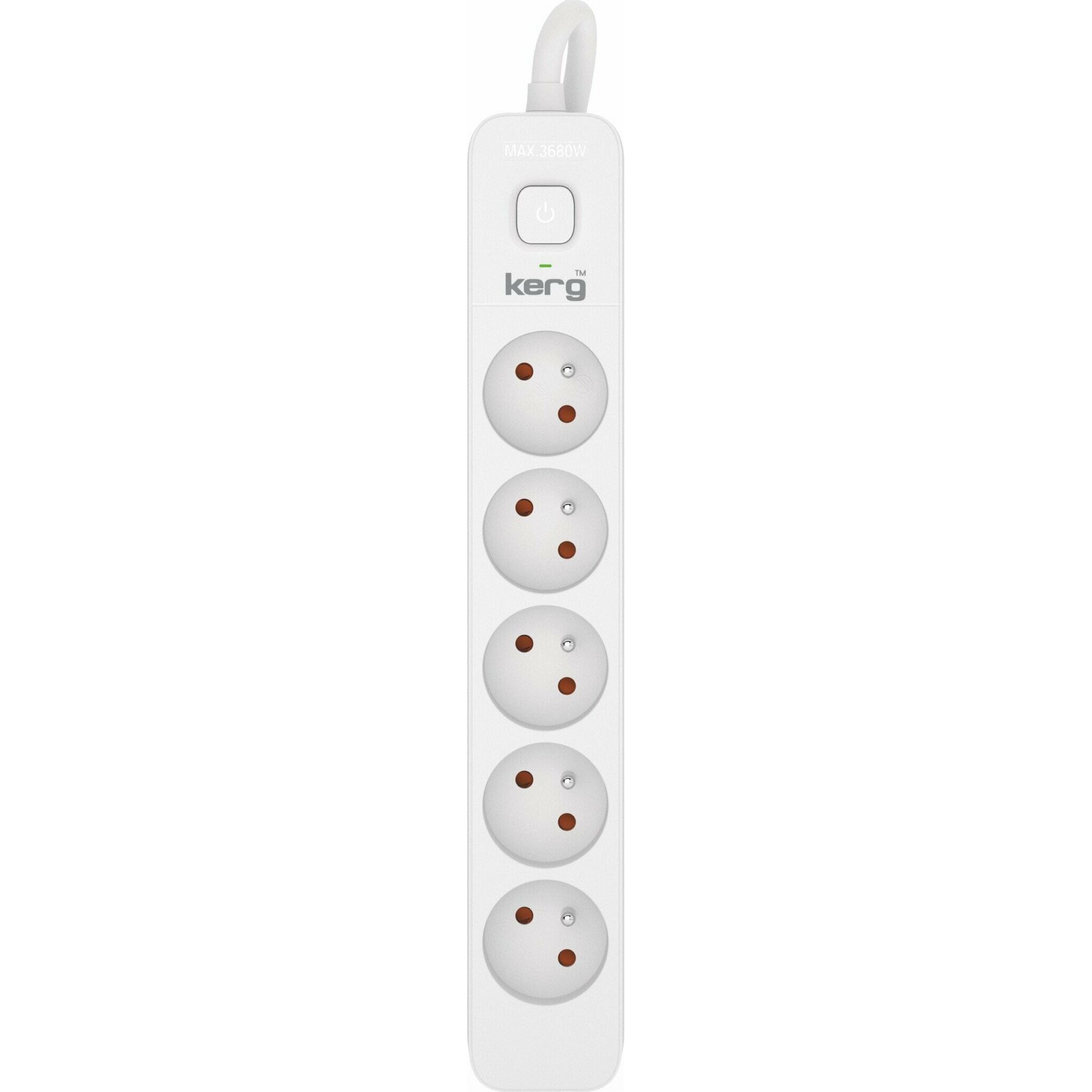 Kerg  KERG z wyłącznikiem-5 --1,5m-16A-H05VV-F-3x1