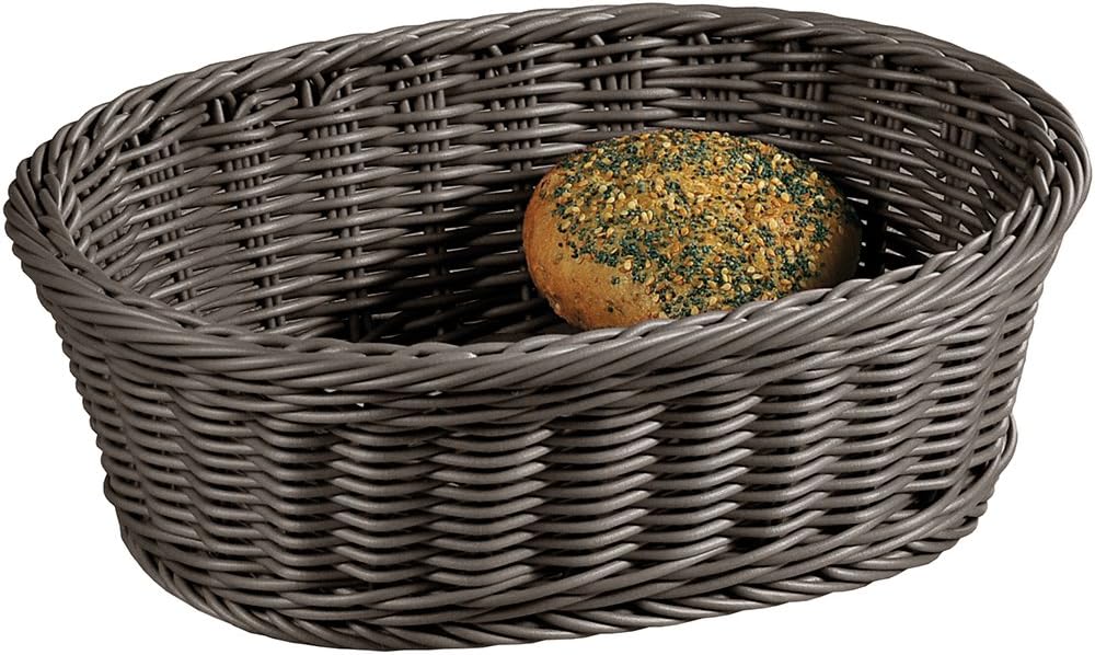 Kesper grozs, ovāls, pelēks, 29,5x23x9