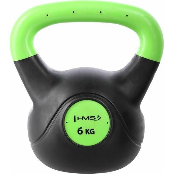 Kettlebell HMS KPC06 bitumiczny 6 kg