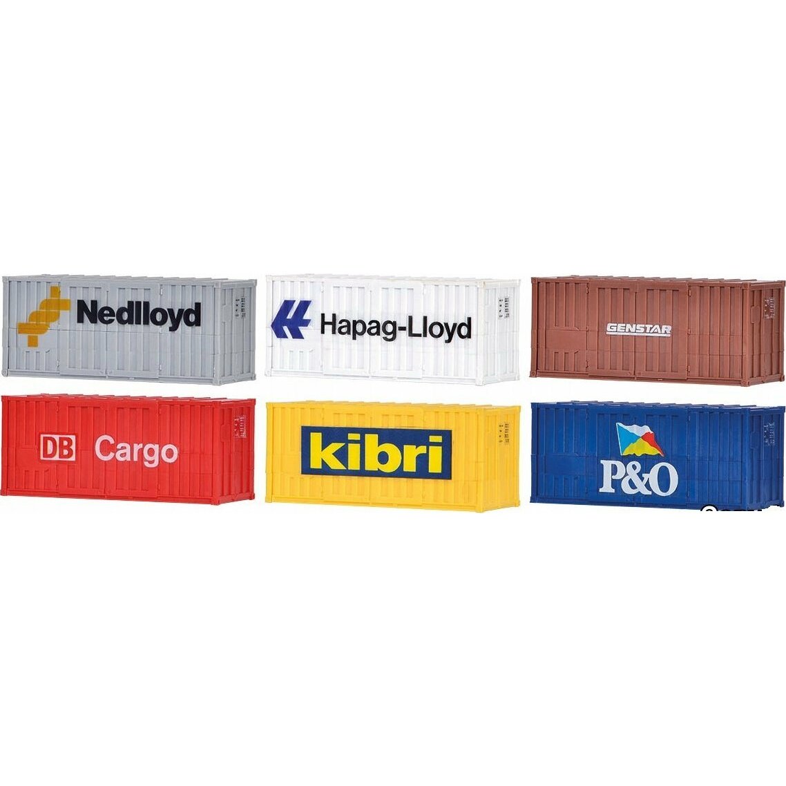 Kibri 10924 H0 20 container 1