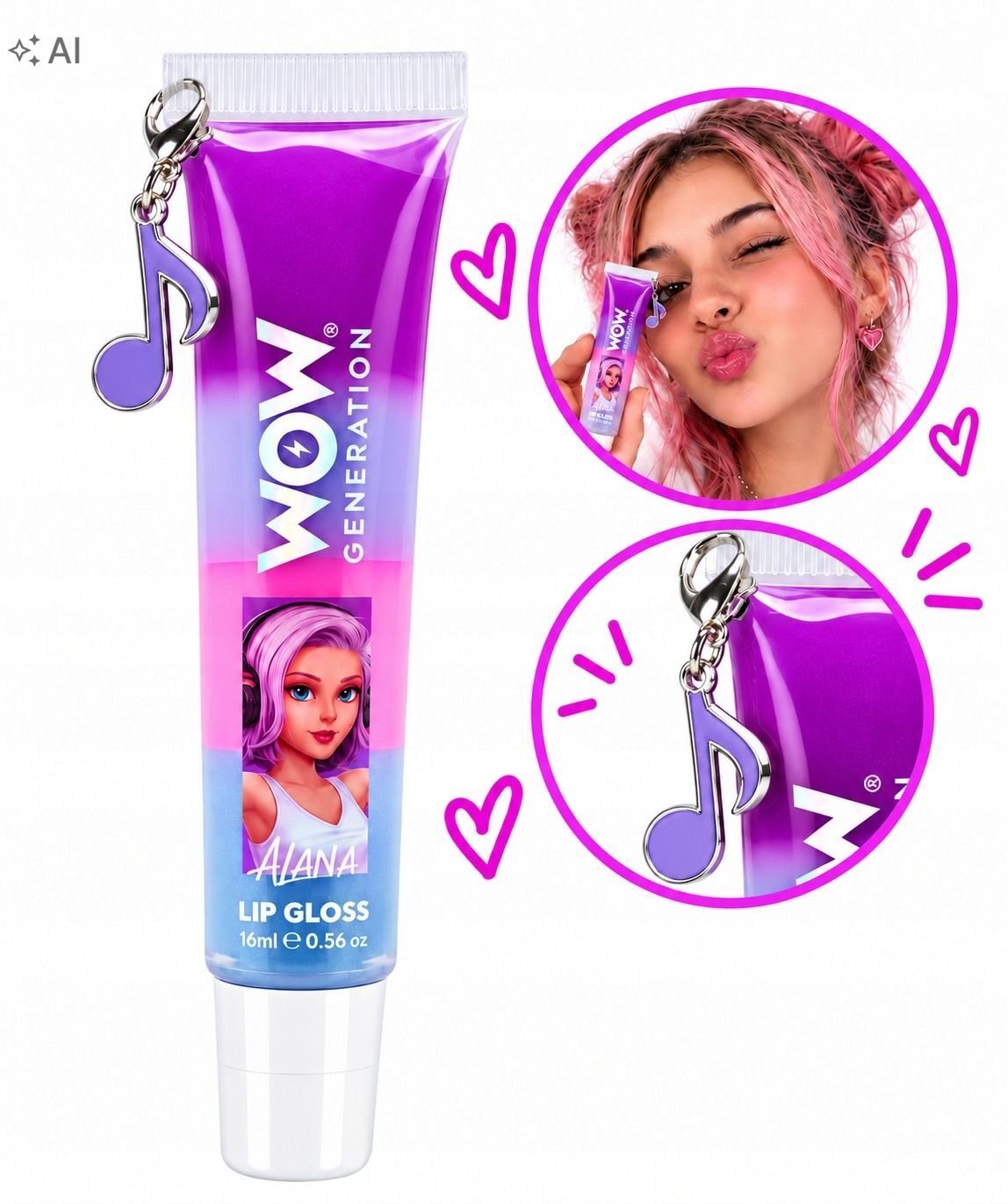 KIDS   16ml +   Lip Gloss Multi