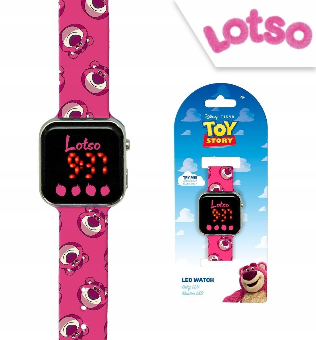 KIDS Led Disney Toy Story Lotso