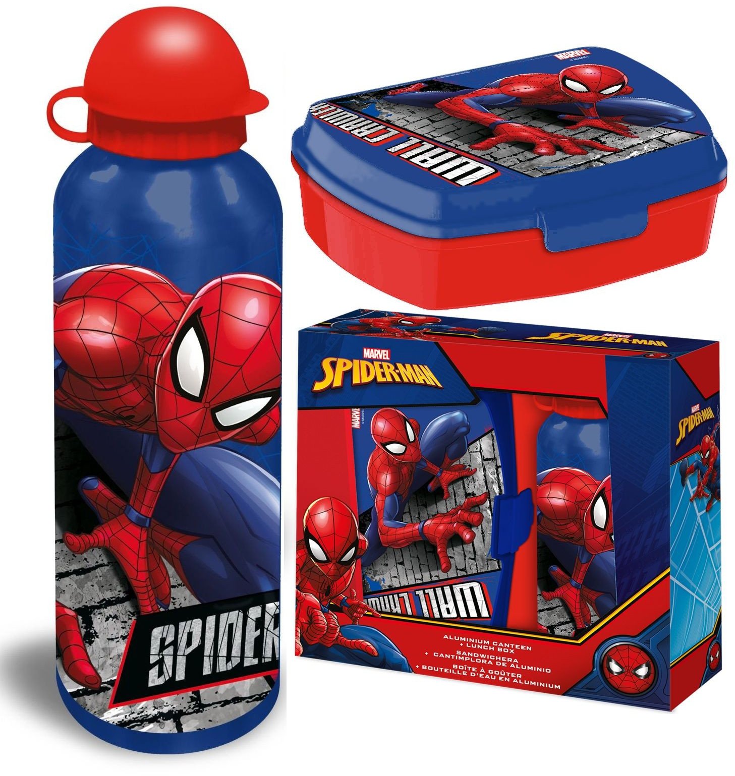 Loksak Kids Euroswan  Śniadaniówka LunchBox Bidon