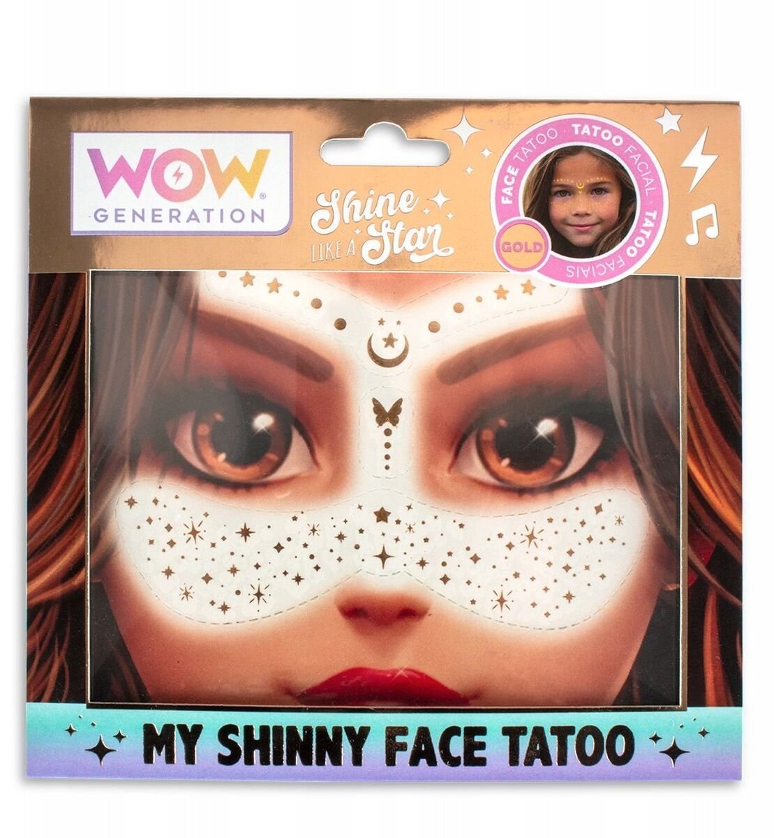 KIDS    Na Twarz My Shiny Face