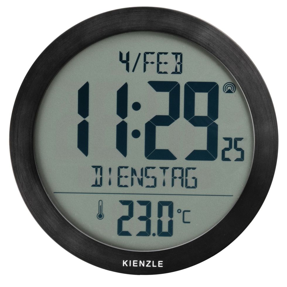 KIENZLE DCF Radio-Control. Wall Clock w