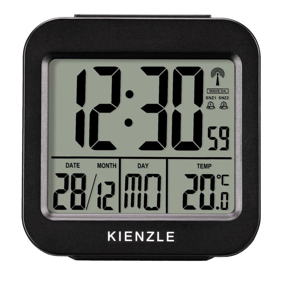 KIENZLE Travel Alarm Clock with Indoor