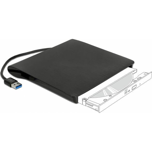 Delockdyski 5.25" Ultra Slim SATA