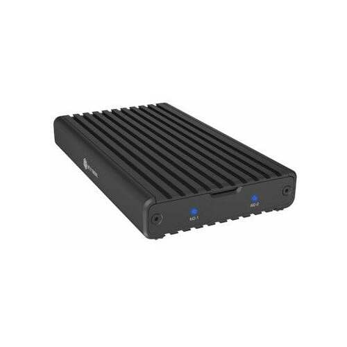 Icy Box 2-bay M.2 PCIe