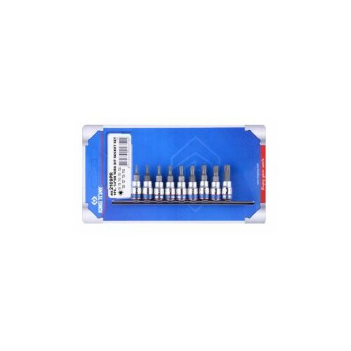 King Tony Torx 1/4" T8-T40 9(2109PR)