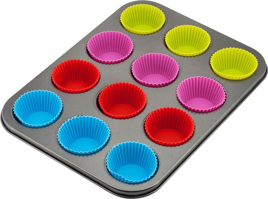 KingHoff FORMA DO MUFFINEK Z WKŁADAMI