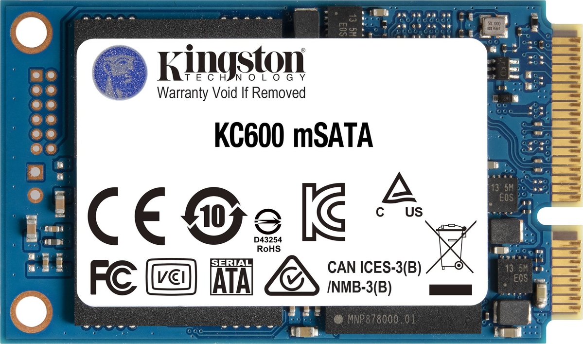 Kingston KC600 256GB mSATA SATA III