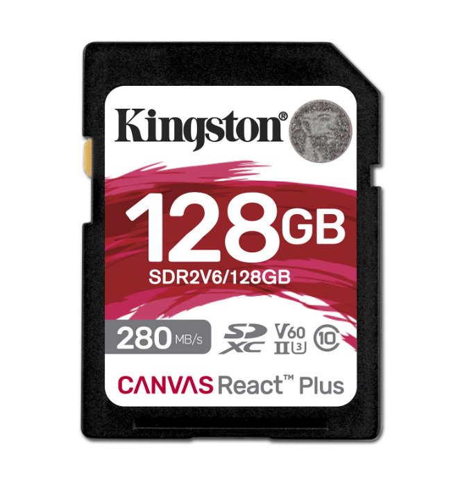 Karta Kingston Canvas React Plus SDXC