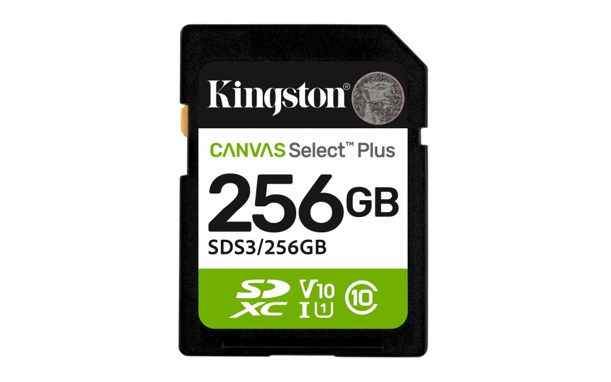 KINGSTON SD 256GB Canvas Select Plus