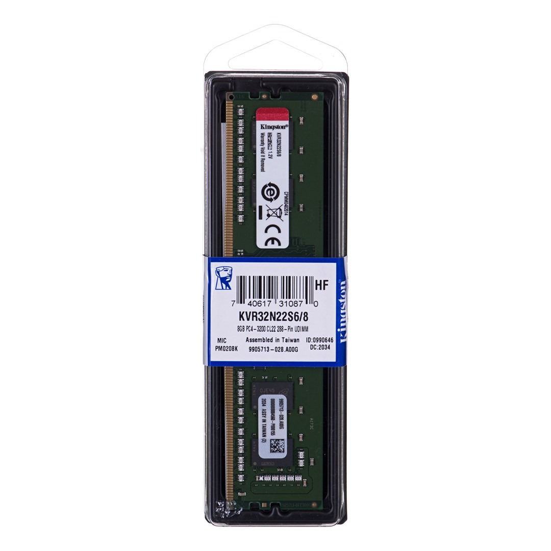 Kingston Technology KVR32N22S6/8 memory module 8