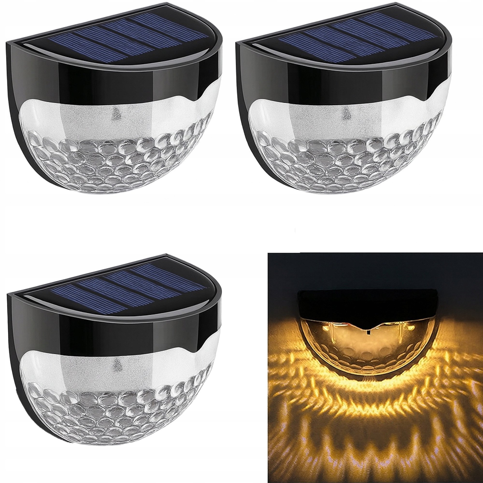 Kinkiet ProGarden Q30D1 LAMPKI SOLARNE ŚCIENNE