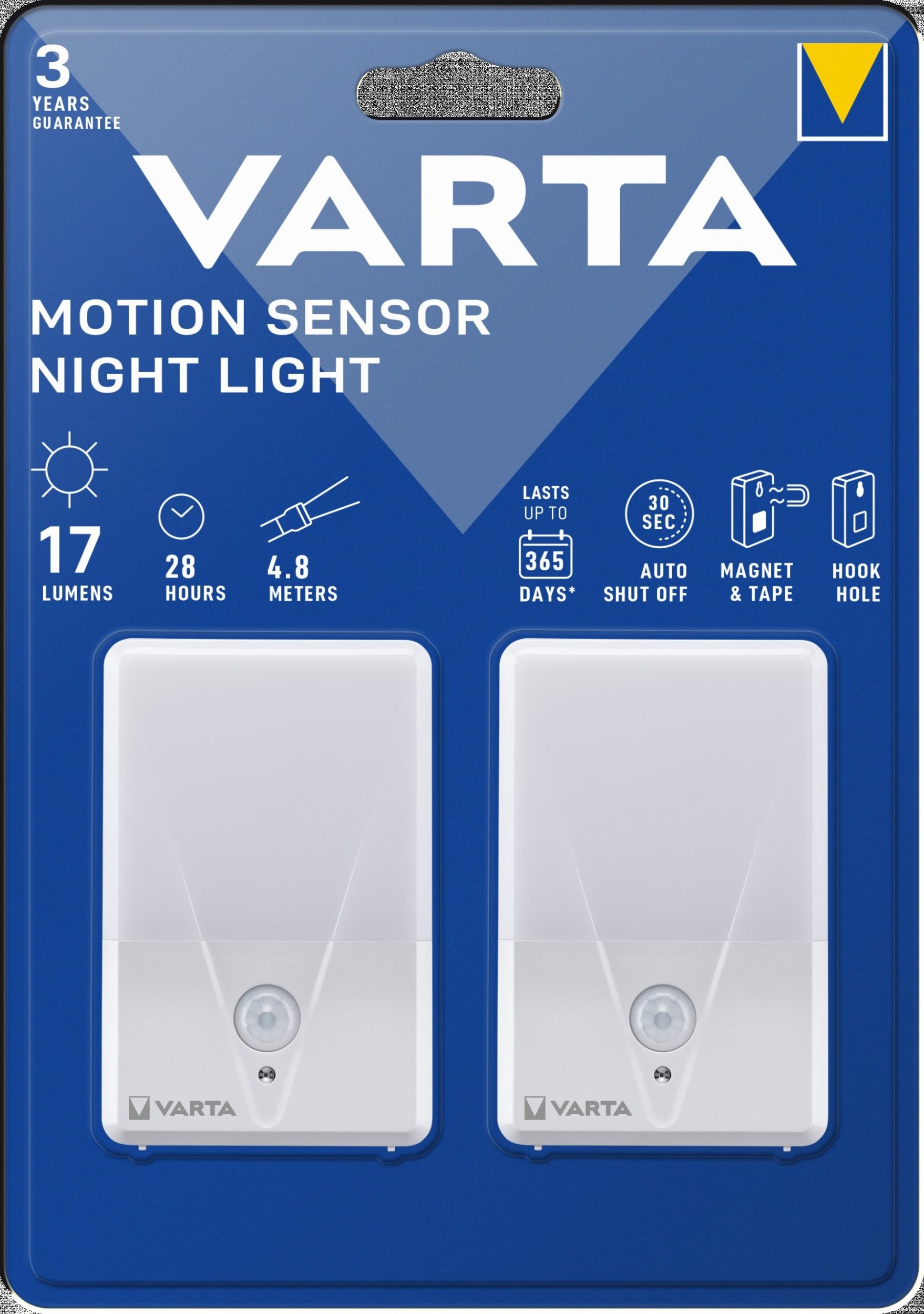 Kinkiet Varta Lampka nocna   Motion Sensor